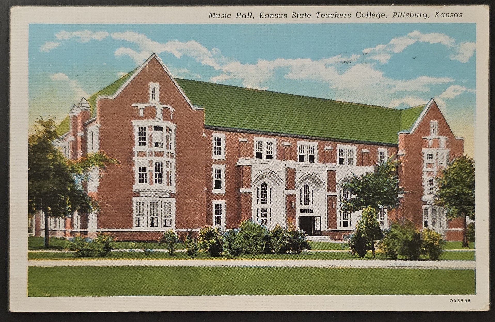 (image for) postcard USA - KS - Kansas #0003